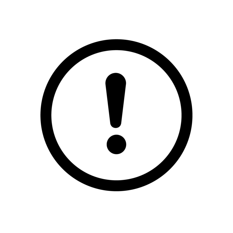 注意のアイコン | 無料イラスト素材•商用可|いらもり