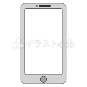 スマートフォンのイラスト