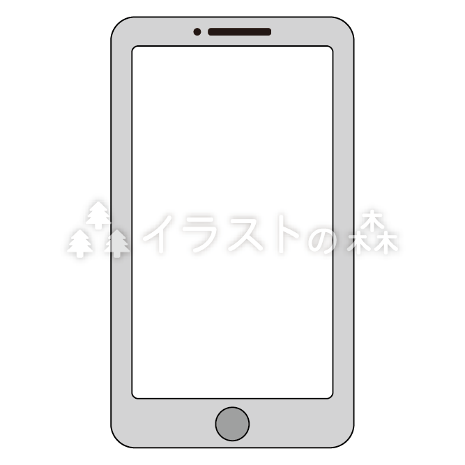 スマートフォンのイラスト