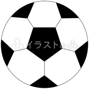 サッカーボールのイラスト