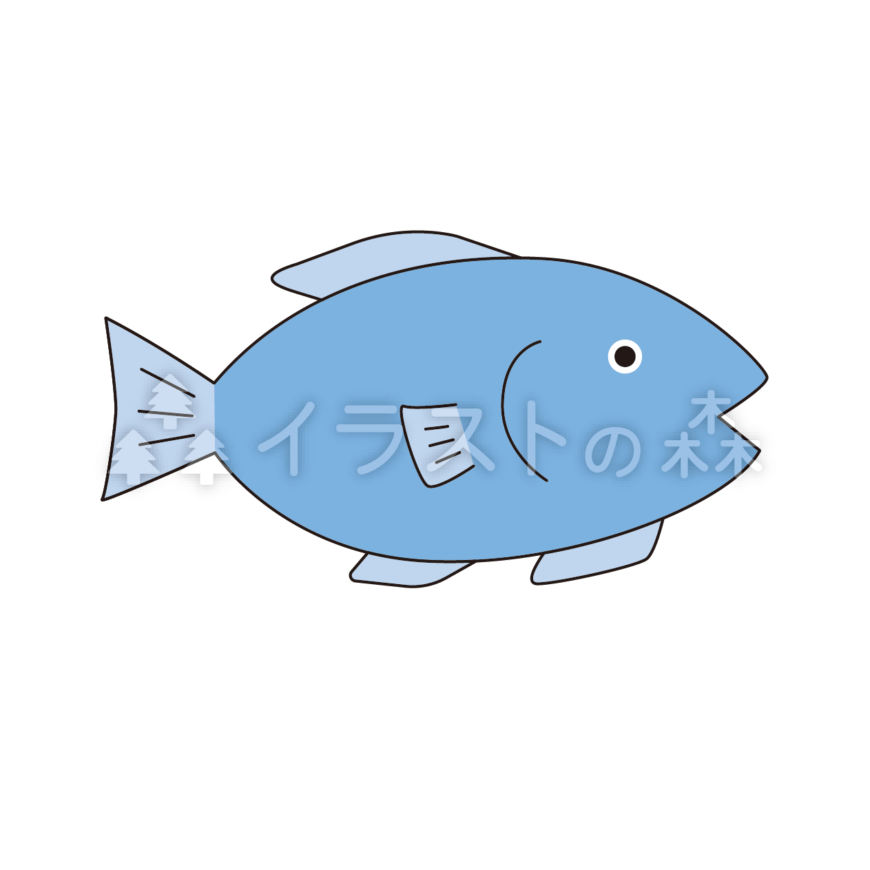 魚のイラスト