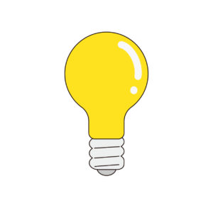 電球のイラスト