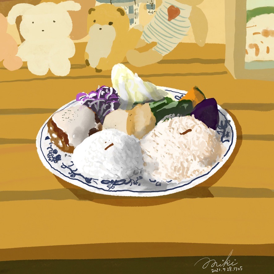 喫茶こんのご飯