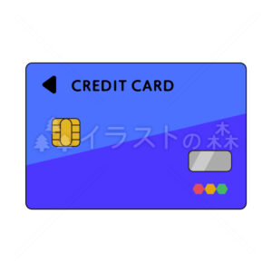 クレジットカード–いらもりの無料カラーイラスト(ウォーターマークあり)