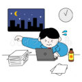 –いらもりの無料カラーイラスト（ウォーターマークあり）