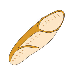 バタールの無料カラーイラスト