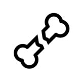 骨折のアイコン | 無料イラスト素材•商用可|いらもり