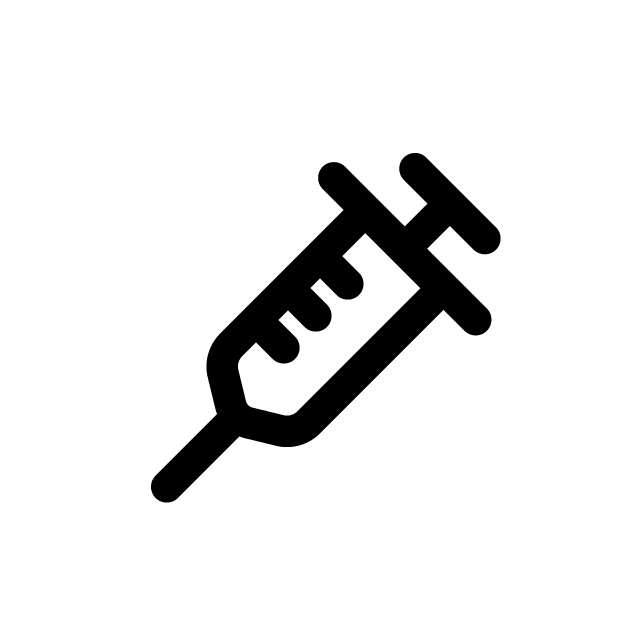注射のアイコン