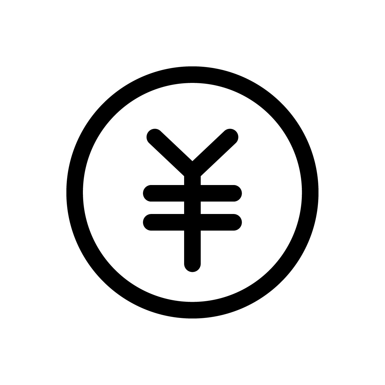 円コインのアイコン | 無料イラスト素材•商用可|いらもり