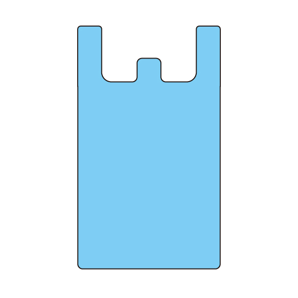 家庭用ゴミ袋の無料カラーイラスト