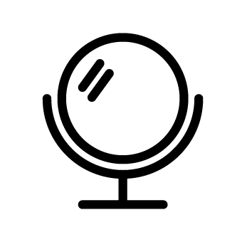 卓上ミラーのアイコン