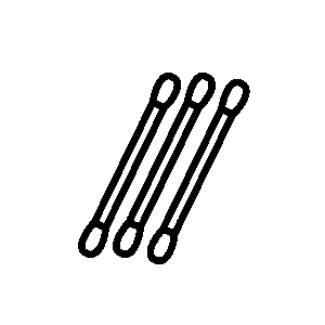 綿棒のアイコン