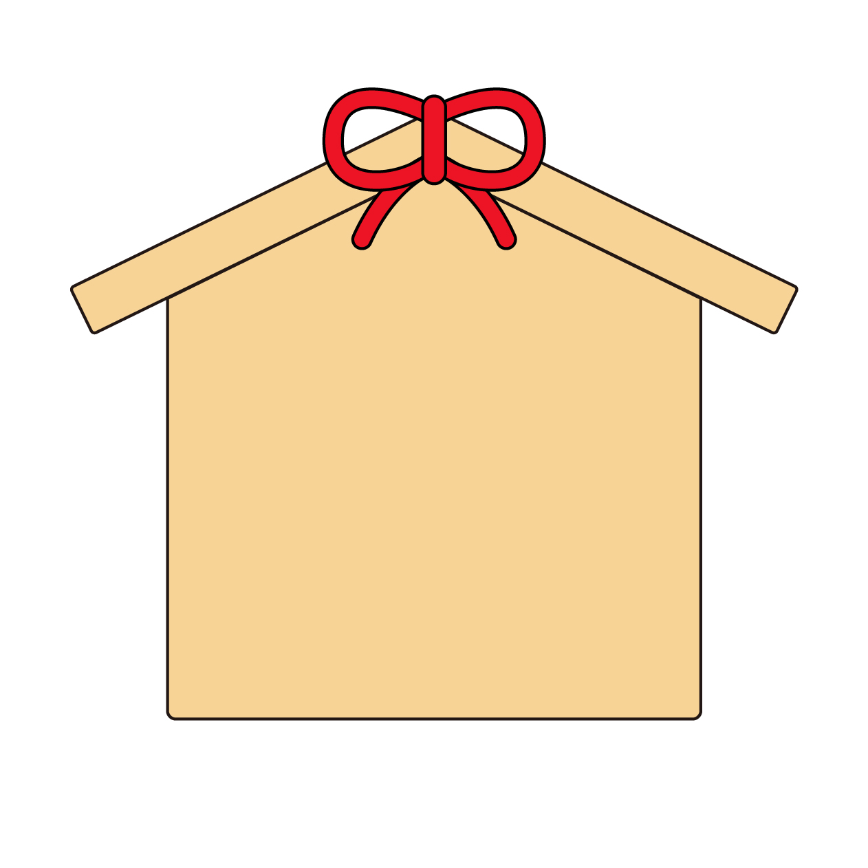 絵馬の無料カラーイラスト