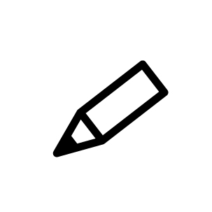 鉛筆のアイコン