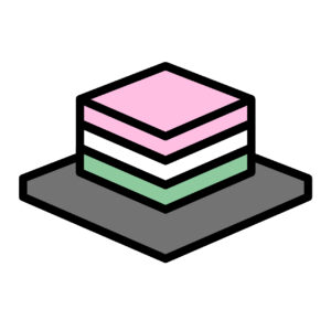 菱餅のカラーアイコン