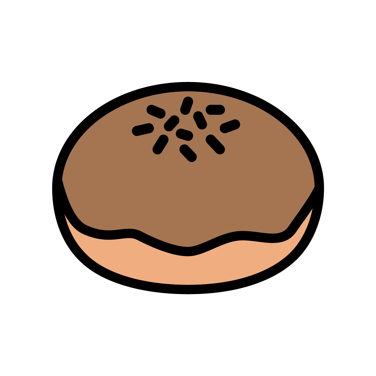 アンパンアイコンの無料カラーイラスト