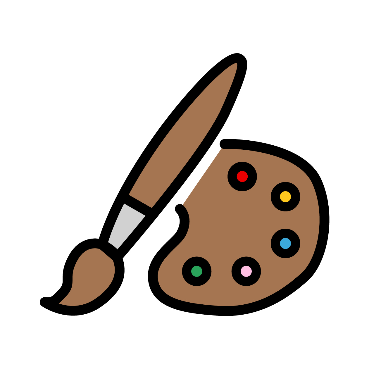 春のアイコンの無料カラーイラスト