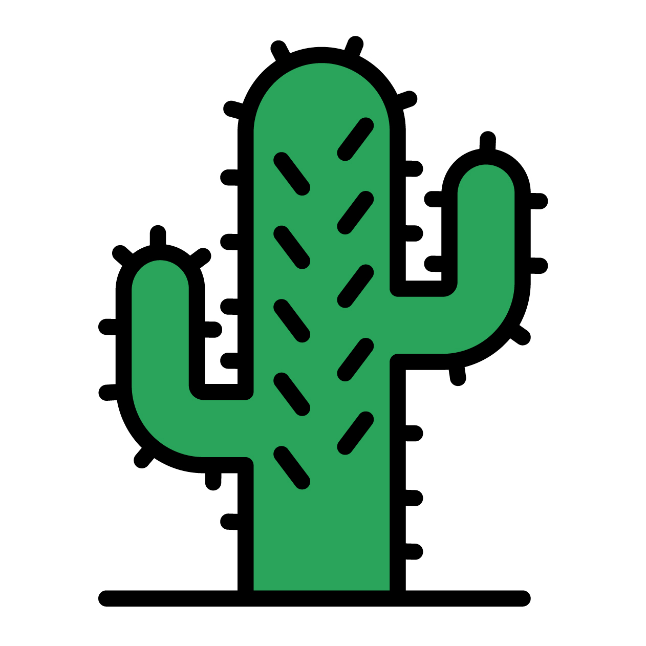 春のアイコンの無料カラーイラスト