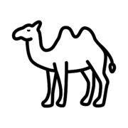 春のアイコンの無料モノクロイラスト