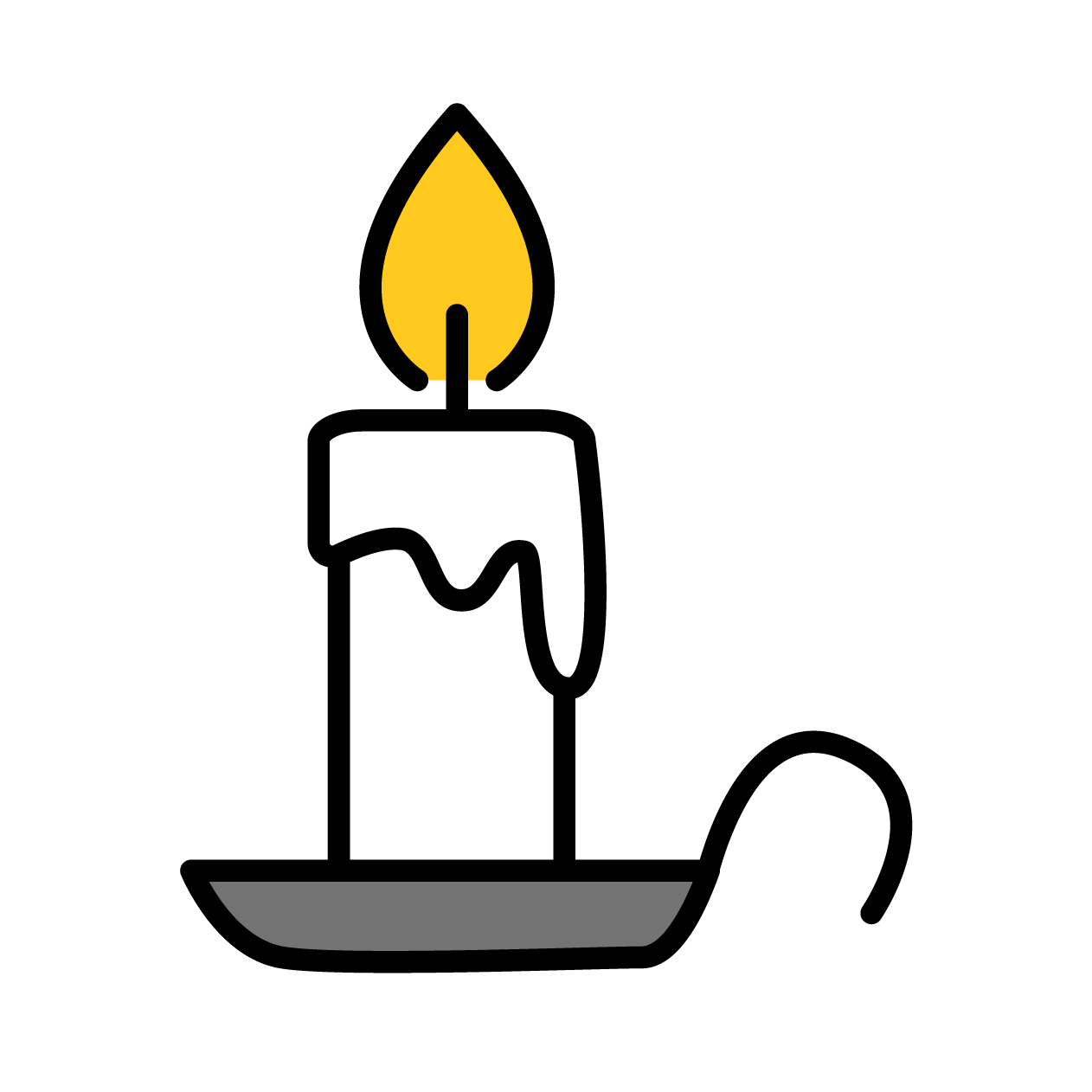 春のアイコンの無料カラーイラスト