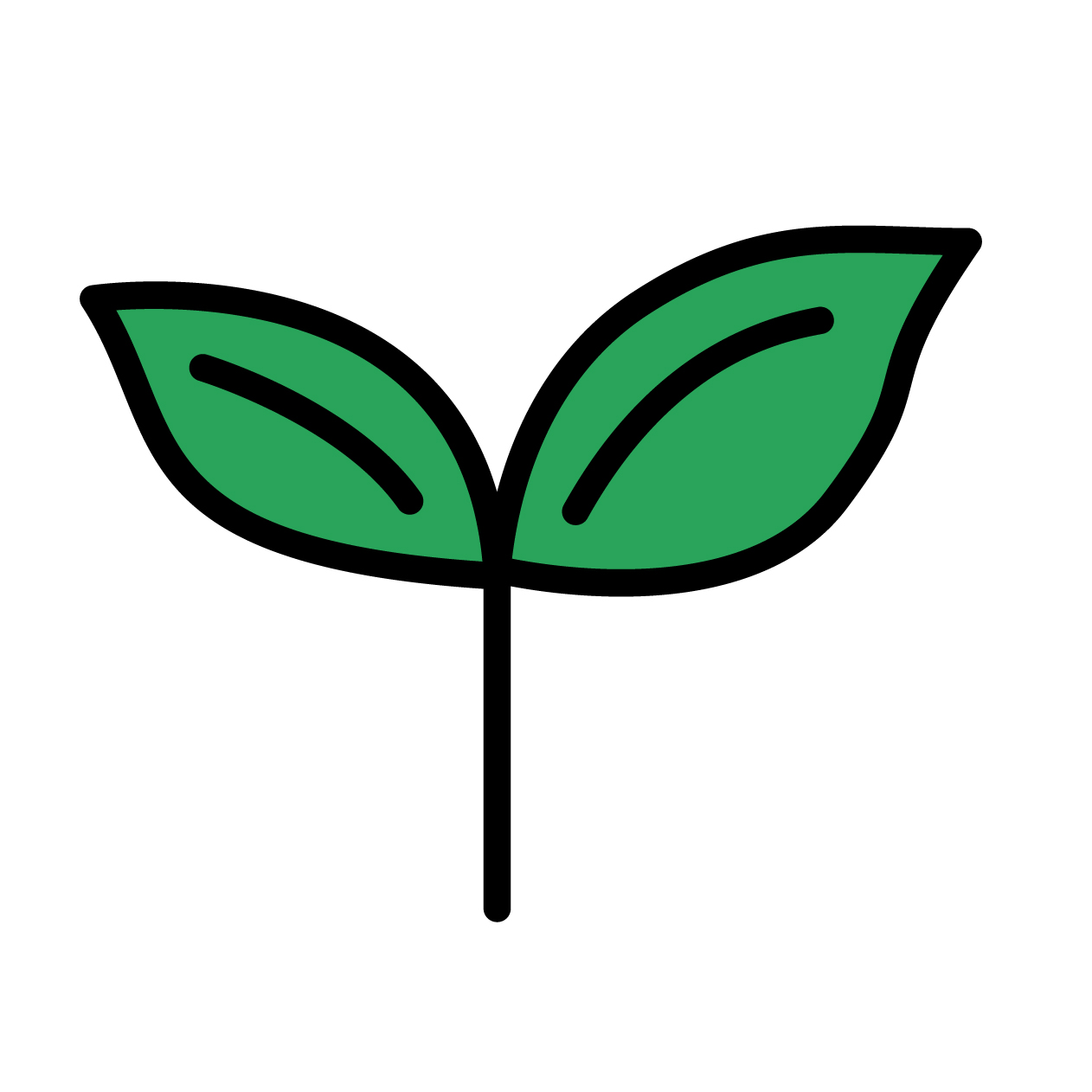 春のアイコンの無料カラーイラスト