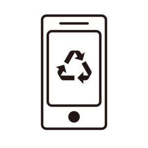 スマートフォンリサイクルのアイコン