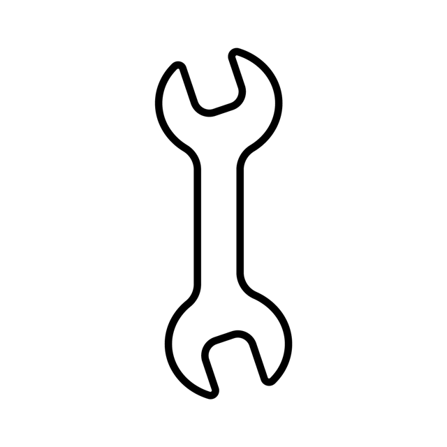 スパナのアイコン