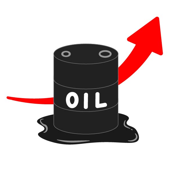 高騰する原油価格