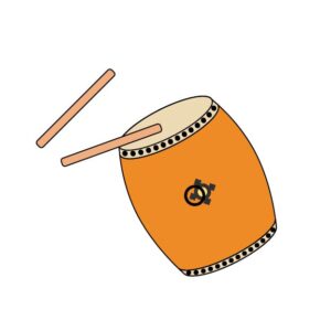 和太鼓とバチ